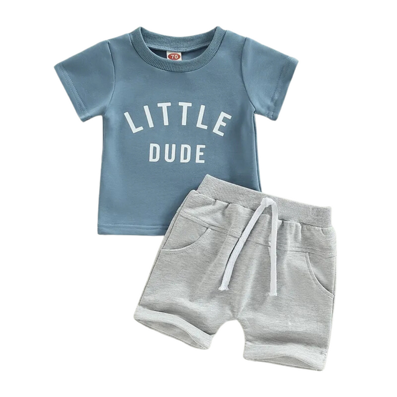 Little Dude short outfit