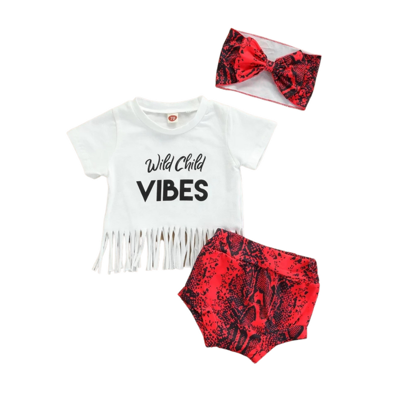 Wild child baby outfit