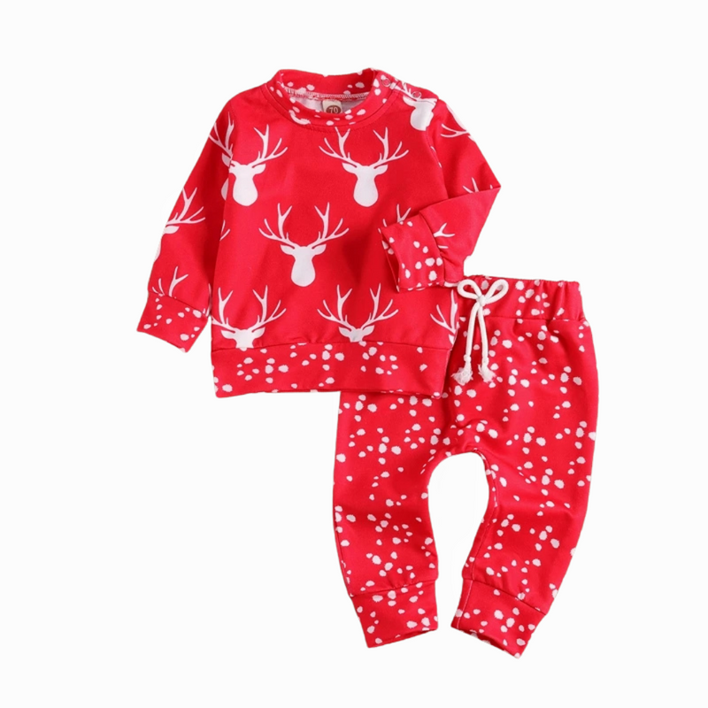 The reindeer baby outfit