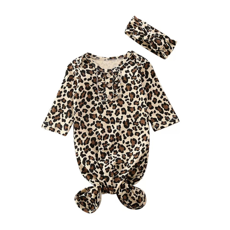 Leopard baby sack