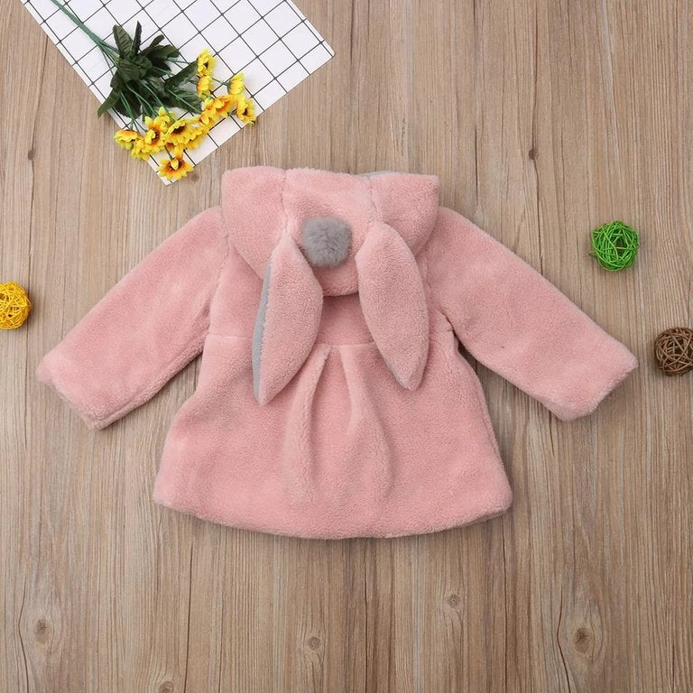 Fleece bunny coat