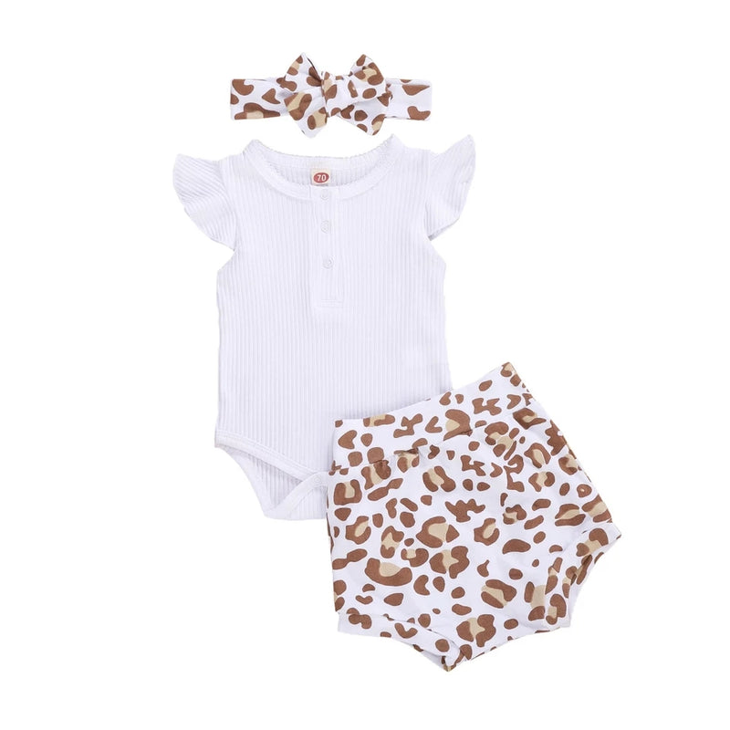 Leopard baby outfit