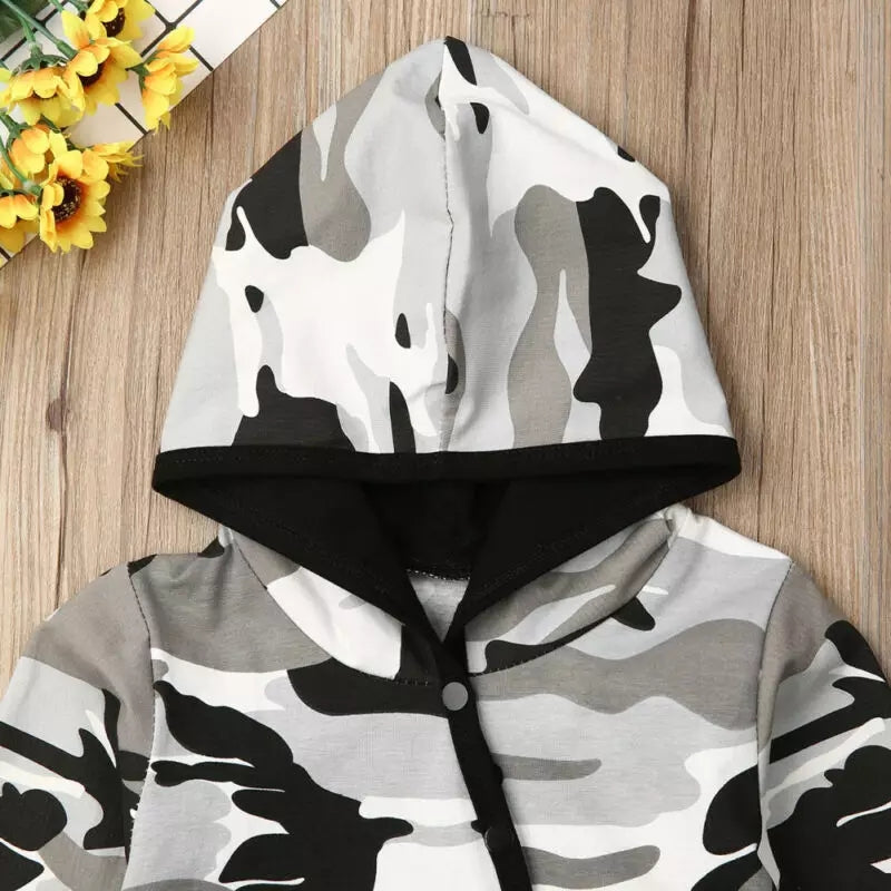 Camo baby jumpsuit