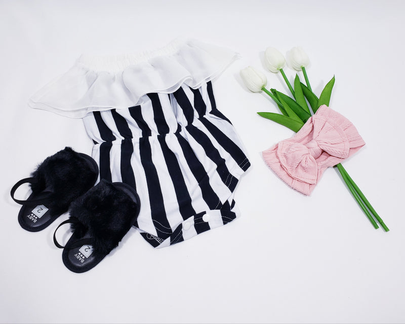 Fun for the summer baby romper