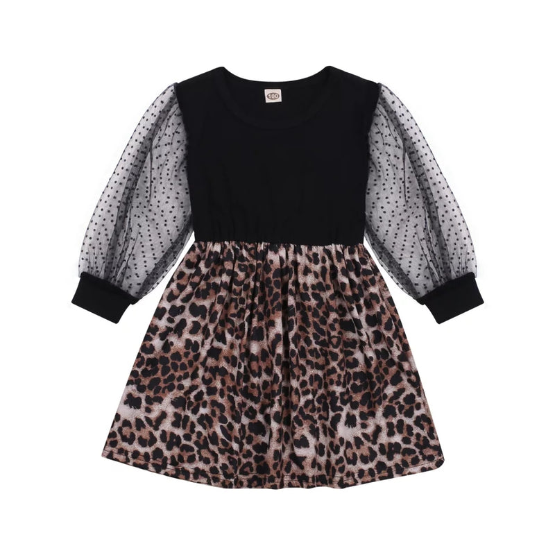 Tatum leopard dress