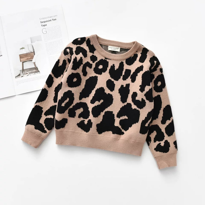 Alexa leopard  sweater - verificar talla