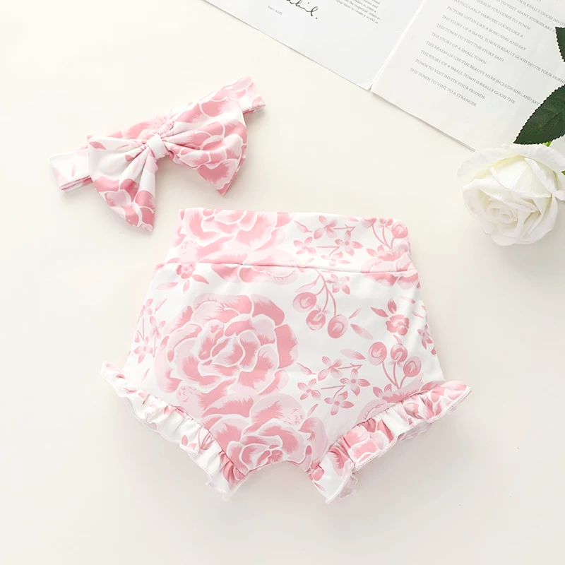 Bloomed to perfection baby shorts