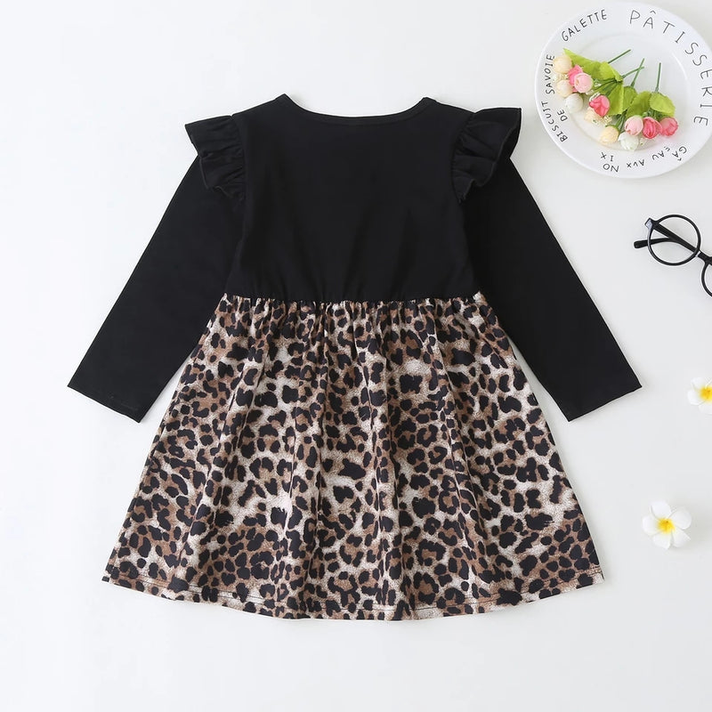 Lexi leopard dress