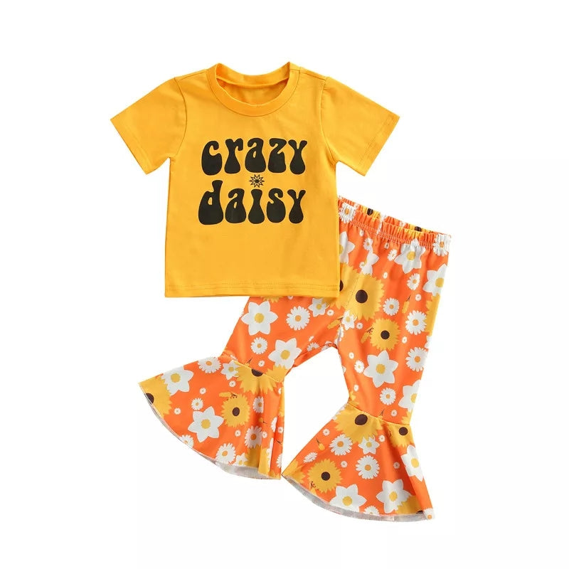Crazy daysi baby outfit