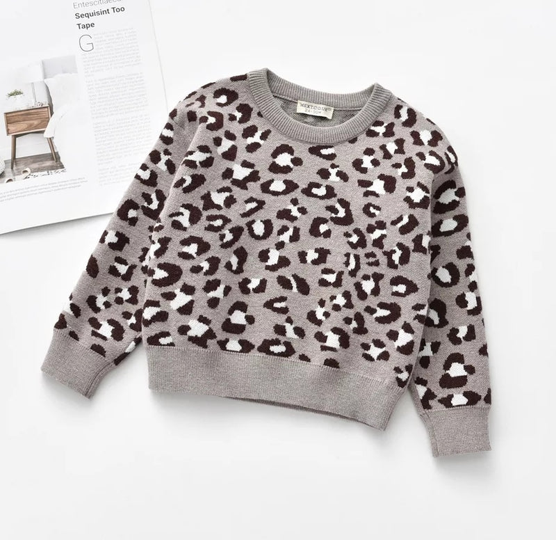 Megan cheetah  sweater