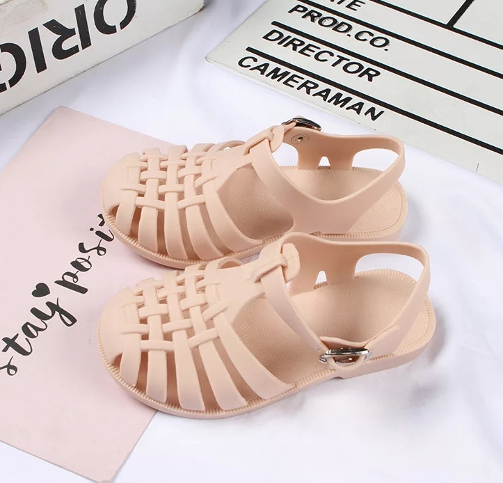 Mary Jane jelly sandals