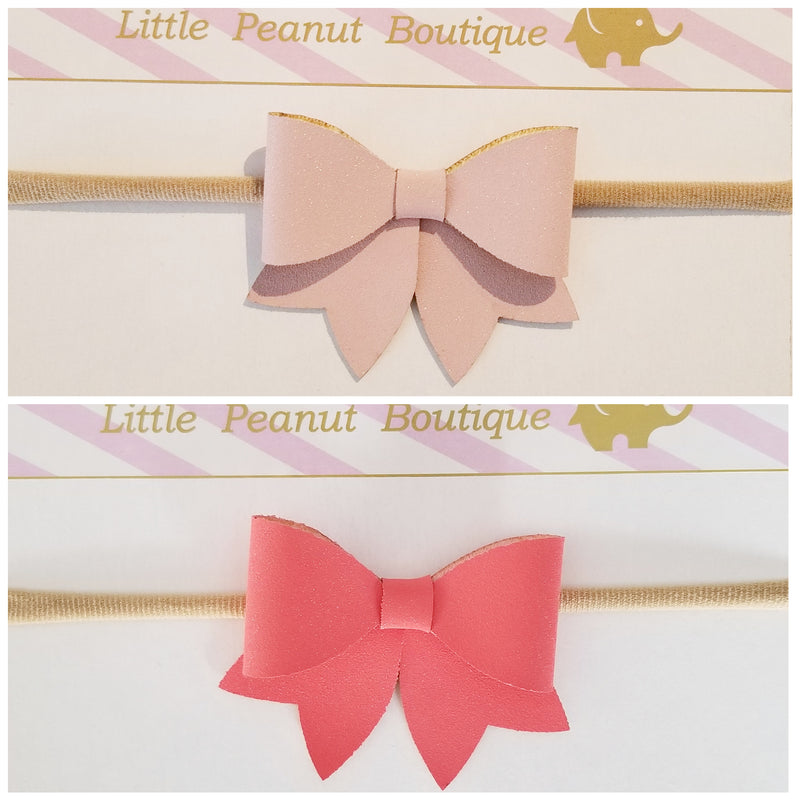 Shimmering Bow Headband