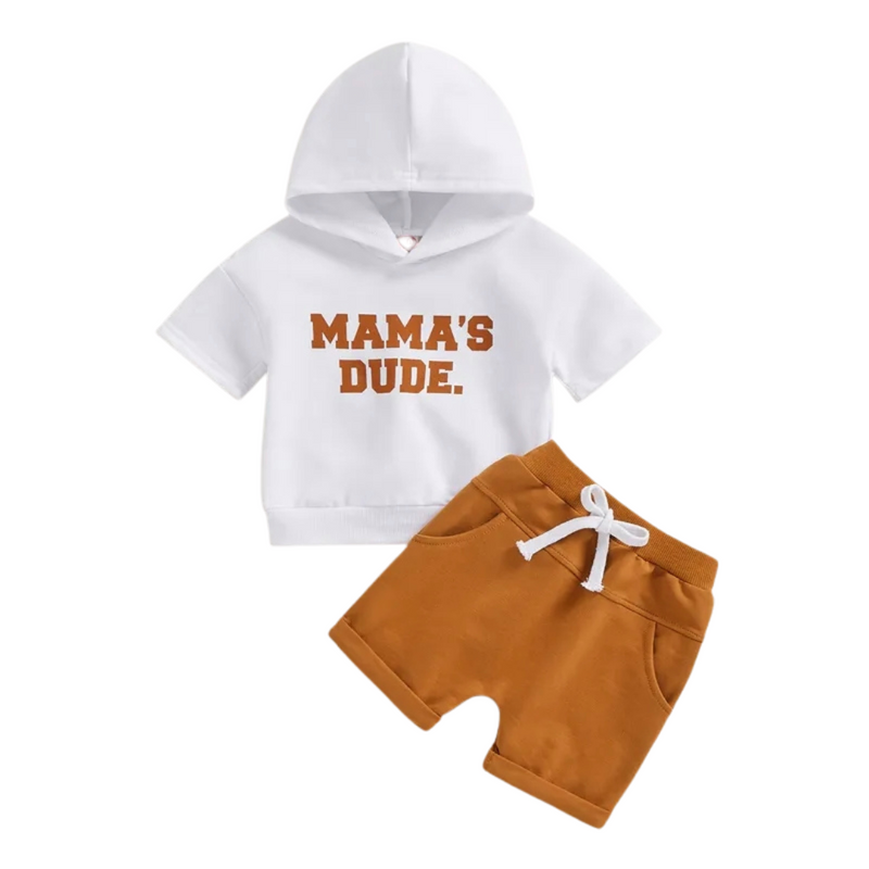 Mama's Dude short outfit